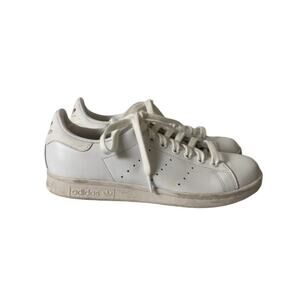 Adidas Stan Smith Men's 6.5 Women's 7.5 White Gold Sneakers Athletic Shoe Unisex